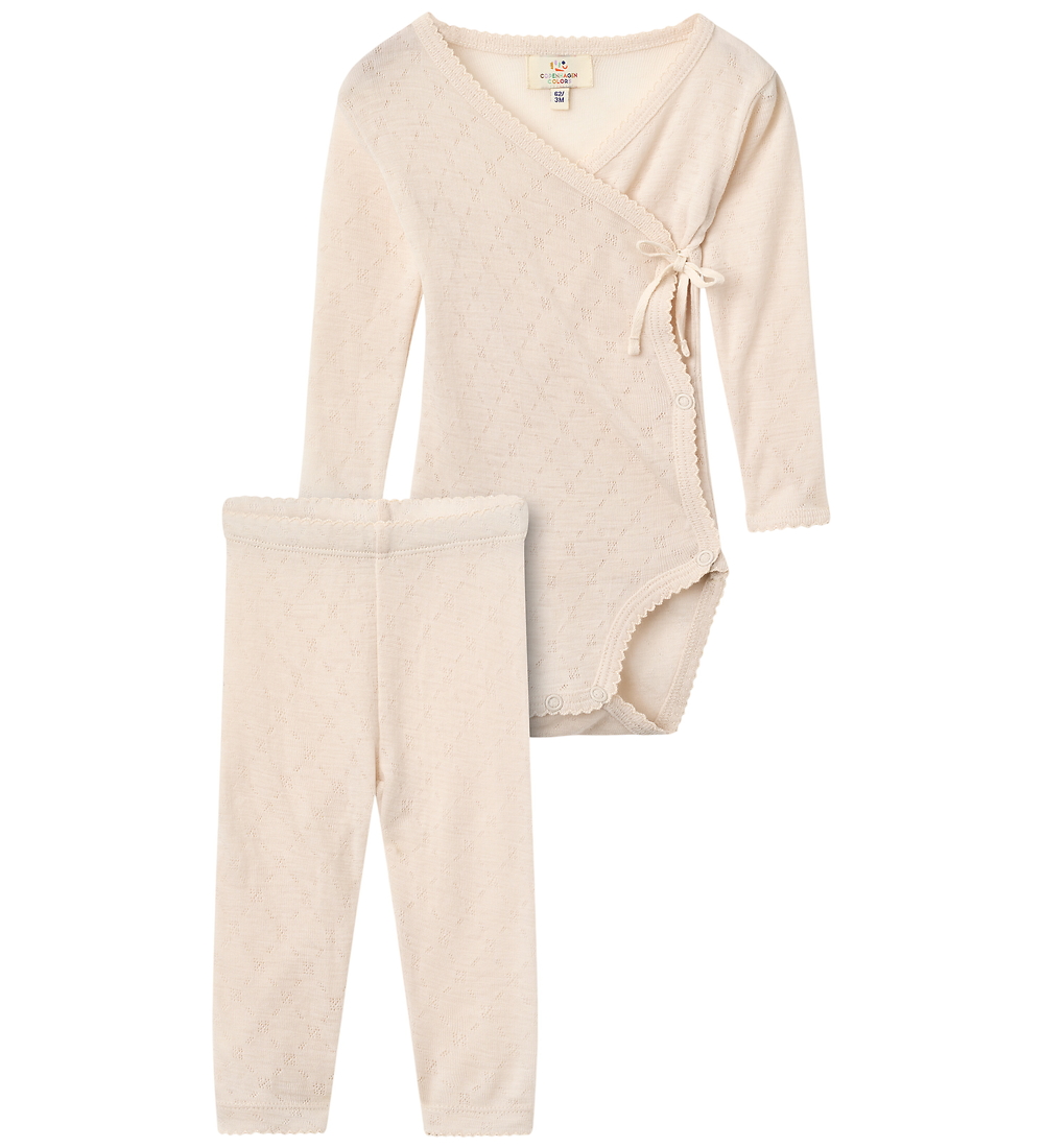 Copenhagen Colors Set - Leggings/Wickelbody l/ä - Wolle - Cream - Copenhagen Colors - 56 - Body L/Ä Copenhagen Colors Set - Leggings/Wickelbody l/ä - Wolle - Cream - Copenhagen Colors - 56 - Body L/Ä von Copenhagen Colors