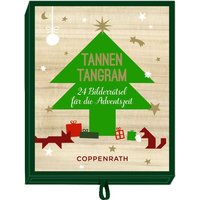 Schachtelspiel – Tannen-Tangram von Coppenrath Verlag
