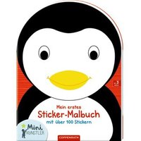 COPPENRATH 0063004 Mein erstes Sticker-Malbuch: Pinguin (Mini-Künstler) von Coppenrath