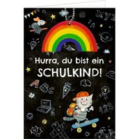COPPENRATH 0095150 95150 Grußkarte - Hurra, du bist ein Schulkind! von Coppenrath