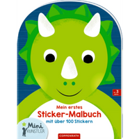 COPPENRATH 63537 Mein erstes Sticker-Malbuch: Dinosaurier (Mini-Künstler) von Coppenrath