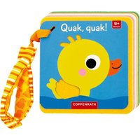 COPPENRATH 64027 Mein Filz-Fühlbuch für den Buggy: Quak, quak! (Fühlen&begreifen) von Coppenrath