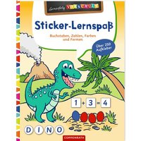 COPPENRATH 64058 Lernerfolg Vorschule: Sticker-Lernspaß (Dinosaurier) von Coppenrath