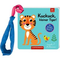 COPPENRATH 64404 Mein Filz-Fühlbuch für den Buggy: Kuckuck, kleiner Tiger! von Coppenrath