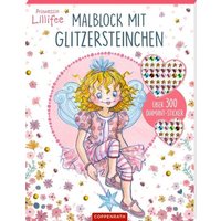 COPPENRATH 64786 Malblock mit Glitzersteinchen - Prinzessin Lillifee von Coppenrath