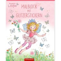 COPPENRATH 67198 Malblock mit Glitzerstickern - Prinzessin Lillifee von Coppenrath