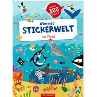 COPPENRATH 67212 Coppenrath Verlag Wimmel-Stickerwelt: Im Meer von Coppenrath