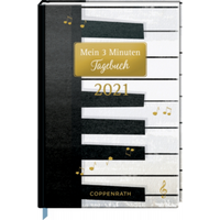 COPPENRATH 71882 Mein 3 Minuten Tagebuch 2021 - Piano (All about music) von Coppenrath