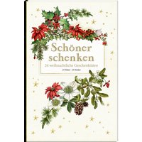 COPPENRATH 72314 Geschenktüten-Buch: Schöner schenken (Botan. Weihnachten) von Coppenrath