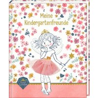 COPPENRATH 72350 Freundebuch - Meine Kindergartenfreunde (Prinzessin Lillifee - Glitter & Gold) von Coppenrath