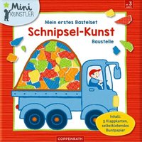 COPPENRATH 95407 Mein 1. Bastelset: Schnipsel-Kunst - Baustelle - Mini-Künstler von Coppenrath