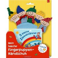 COPPENRATH 95416 5 kleine Zappelmänner - Mein liebster Fingerpuppen-Handschuh von Coppenrath