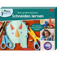 COPPENRATH 95555 Mein großes Bastelset - Schneiden lernen Dinos (Mini-Künstler) von Coppenrath