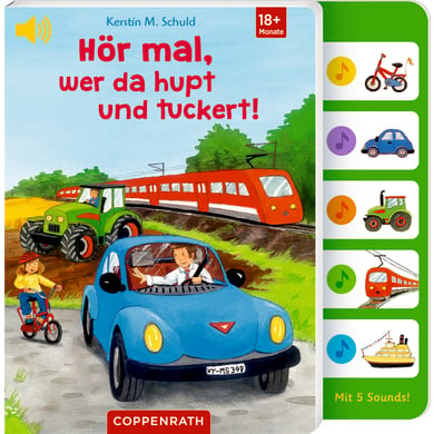 Coppenrath Hör mal, was da hupt und tuckert! (Soundbuch) von Coppenrath