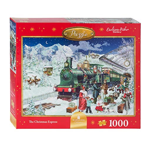 Coppenrath Jigsaw Puzzle 'The Christmas Express' 1000 Piece von Coppenrath