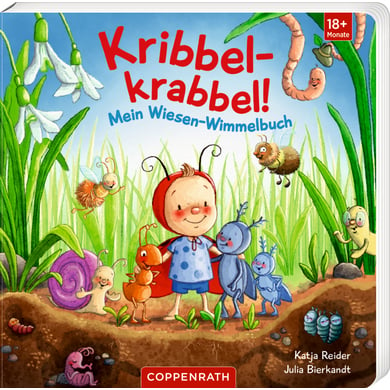 Coppenrath Kribbelkrabbel! Mein Wiesen-Wimmelbuch von Coppenrath