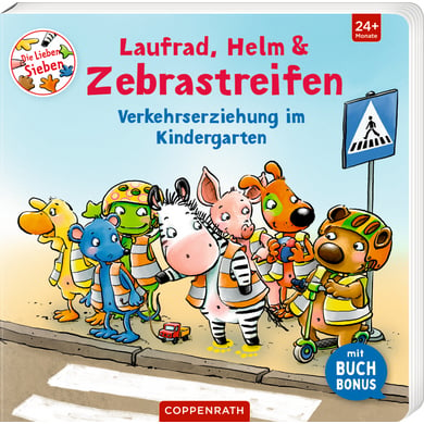 Coppenrath Laufrad, Helm & Zebrastreifen (BuchBONUS) von Coppenrath