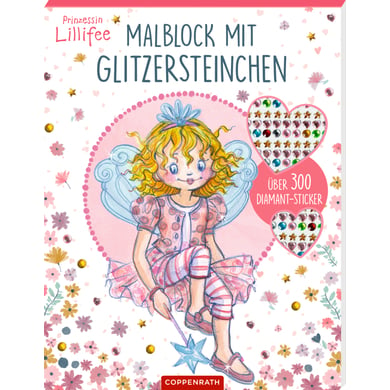 Coppenrath Malblock mit Glitzersteinchen - Prinzessin Lillifee von Coppenrath