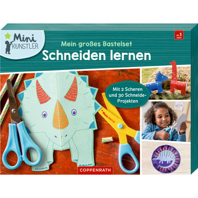 Coppenrath Mein gr. Bastelset - Schneiden lernen Dinos (Mini-Künstler) von Coppenrath