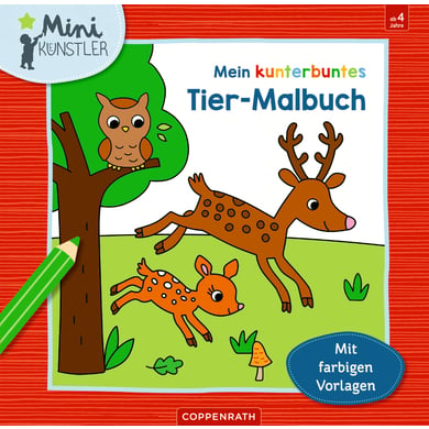 Coppenrath Mein kunterbuntes Tier-Malbuch (Mini-Künstler) von Coppenrath