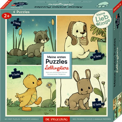 Coppenrath Meine ersten Puzzles - Lieblingstiere (J. Tourlonias) von Coppenrath