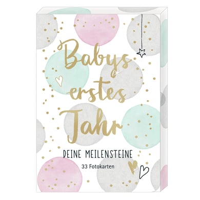 COPPENRATH Fotokarten-Box Babys erstes Jahr - Deine Meilensteine von Coppenrath