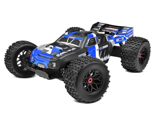 Corally RC Auto KAGAMA XP RTR Blau 4WD 1:8 Monster Truck 6S Brushless Power - No Electronics Roller von Corally