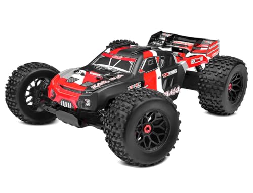 Corally RC Auto KAGAMA XP RTR Rot 4WD 1:8 Monster Truck 6S Brushless Power - No Battery No Charger von Corally