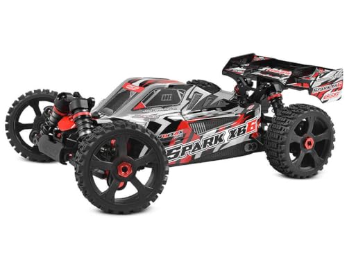 Corally RC Auto Spark XB-6 RTR Rot 4WD 1:8 Buggy 6S Brushless Power - No Battery No Charger von Corally