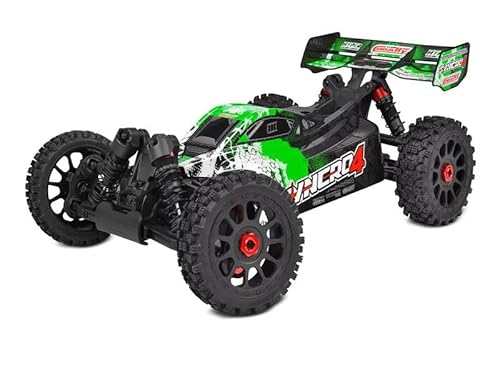 Corally RC Auto Syncro-4 RTR Grün 4WD 1:8 Buggy 3-4S Brushless Power - No Battery No Charger von Corally