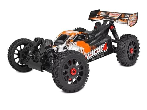 Corally RC Auto Syncro-4 RTR Rot 4WD 1:8 Buggy 3-4S Brushless Power - No Battery No Charger von Corally