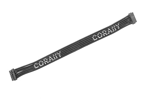 Corally Team High Flex Flat Sensor Wire - 175mm - Silver Plated Terminal C-50314 von Corally