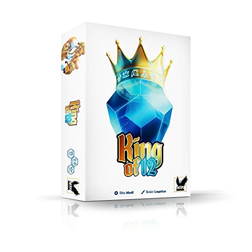 Corax Games King of 12 Schnelles Kartenspiel mit Würfel Deutsch von Corax Games