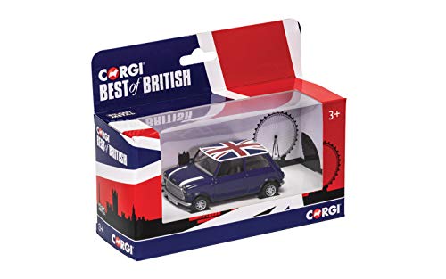 Best of British Klassischer Mini, blau von Corgi