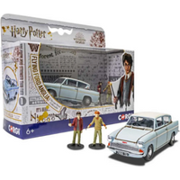 CORGI 80458587 1:43 Harry Potter Flying Ford Anglia with Harry Potter and Ron Weasley Figurines von Corgi