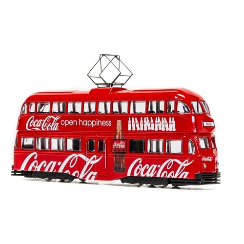 Coca Cola Doppeldecker-Straßenbahn, Open Happiness von Corgi