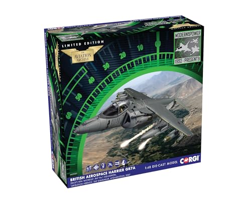 Corgi AA29301 BAe Harrier GR7A ZD437 49A Michelle RAF No1 Squadron Operati Aviation Diecast Model Corgi AA29301 BAe Harrier GR7A ZD437 49A Michelle RAF No1 Squadron Operati Aviation Diecast Model von Corgi