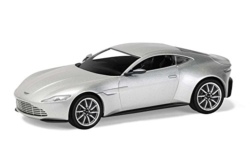 Hornby Modellauto, Aston Martin DB10, inspiriert durch James Bond: Spectre, Silberfarben von Corgi