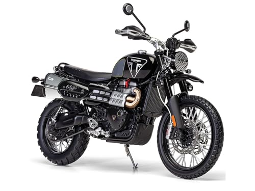 Corgi Druckguss-Modellautos – CC08402 Triumph Scrambler 1200 (Bond Edition) – Souvenirgeschenke für Männer, Frauen und Kinder aus Großbritannien – kleine Druckguss-Spielzeugautomodelle für Jungen von Corgi