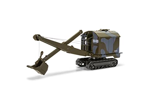 Corgi DG225008 Military Legends Ruston Bucyrus, 19-RB Face Shovel, Spielzeugpanzer der britischen Armee aus dem Zweiten Weltkrieg, Druckguss-Panzermodell, Militärspielzeug und Armee-Spielset-Fahrzeuge von Corgi