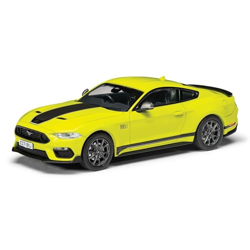 Corgi VA15504 Ford Mustang Mk6 Mach 1, Grabber Yellow, Painted von Corgi