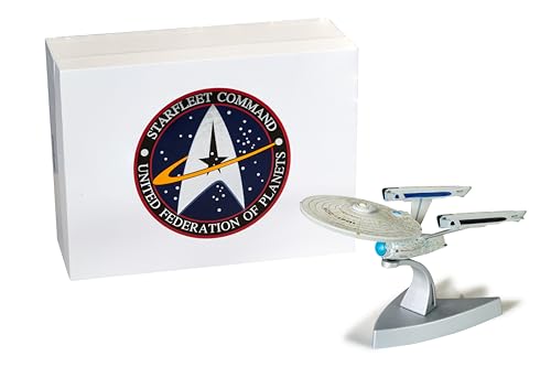 Corgi Star Trek USS Enterprise NCC-1701 [Refit] DieCast Metallmodell, Maßstab 1:1000, 8,5 x 2 x 3,75 Zoll, 1,8 kg, 14 Jahre - Erwachsene von Corgi