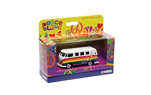 Volkswagen Campervan, Peace Love and Wishes von Corgi