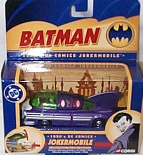 corgi 1950s DC comics jokermobile 1.43 scale diecast model by Corgi von Corgi