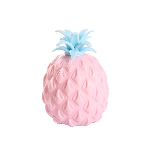 Ananas Spielzeug, Neuartige Simulation Ananas Dekompressionsspielzeug Büro Druckentlastungsspielzeug lindern die schlechte Laune von Kindern und Erwachsenen, 8 x 4,5 cm von Corlidea