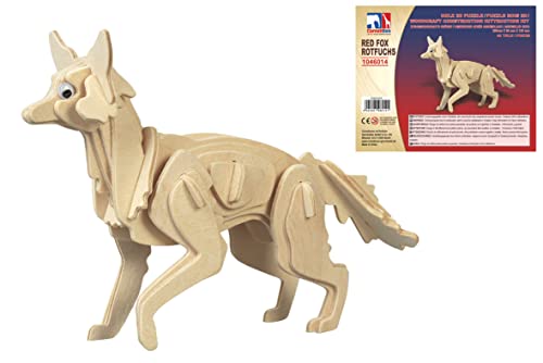 Cornelißen Holz 3D Puzzle - Fuchs von Cornelißen