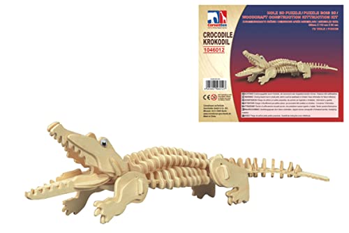 Cornelißen Holz 3D Puzzle - Krokodil von Cornelißen