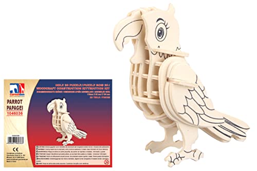 Cornelißen Holz 3D Puzzle - Papagei von Cornelißen
