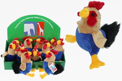 Cornelißen Kuscheltier Hahn Ente Huhn Höhe 20 cm blau braun 1017066 Cornelißen Kuscheltier Hahn Ente Huhn Höhe 20 cm blau braun 1017066 von Cornelißen