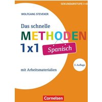 Fachmethoden: Das schnelle Methoden-1x1 Spanisch von Cornelsen Pädagogik